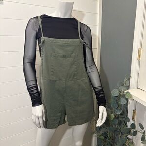 Green Overalls/Romper